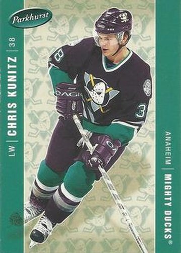 #6 Chris Kunitz - Anaheim Mighty Ducks - 2005-06 Parkhurst Hockey