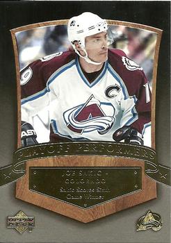 #PP6 Joe Sakic - Colorado Avalanche - 2005-06 Upper Deck Hockey - Playoff Performers