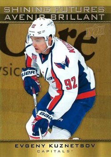 #SF-6 Evgeny Kuznetsov - Washington Capitals - 2015-16 Upper Deck Tim Hortons Hockey - Shining Futures