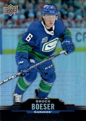 #6 Brock Boeser - Vancouver Canucks - 2020-21 Upper Deck Tim Hortons Hockey
