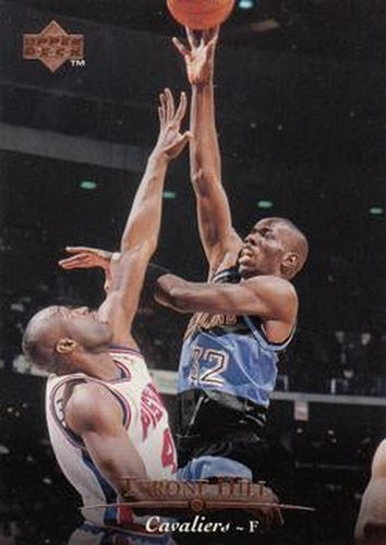 #6 Tyrone Hill - Cleveland Cavaliers - 1995-96 Upper Deck Basketball
