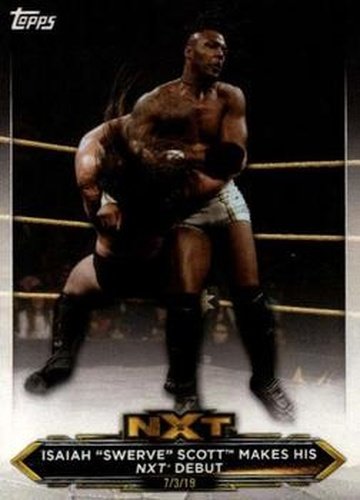 #6 Isaiah Scott - 2020 Topps WWE NXT Wrestling