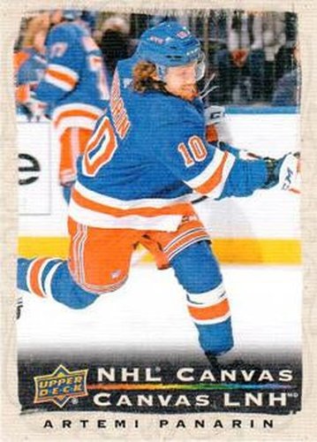 #C-6 Artemi Panarin - New York Rangers - 2020-21 Upper Deck Tim Hortons Hockey - NHL Canvas