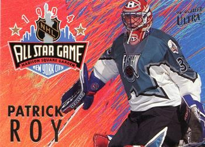 #6 Patrick Roy - Montreal Canadiens - 1994-95 Ultra Hockey - All-Stars