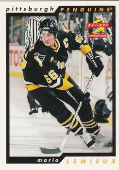 #6 Mario Lemieux - Pittsburgh Penguins - 1996-97 Score Hockey