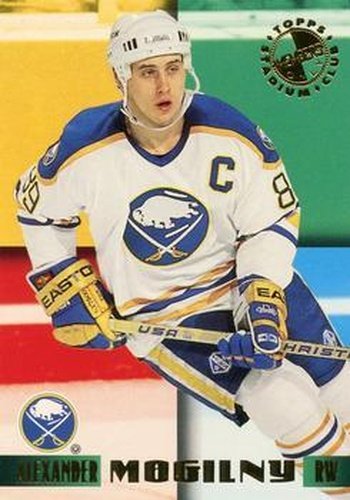 #6 Alexander Mogilny - Buffalo Sabres - 1995-96 Stadium Club Members Only 50 Hockey
