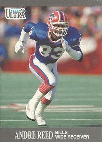 #6 Andre Reed - Buffalo Bills - 1991 Ultra Football