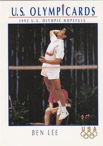 #6 Ben Lee - USA - 1992 Impel U.S. Olympic Hopefuls