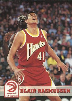 #6 Blair Rasmussen - Atlanta Hawks - 1993-94 Hoops Basketball