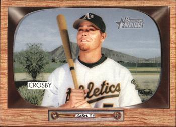 #6 Bobby Crosby - Oakland Athletics - 2004 Bowman Heritage Baseball