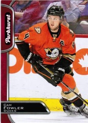 #6 Cam Fowler - Anaheim Ducks - 2016-17 Parkhurst - Red Hockey