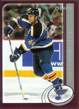 #6 Chris Pronger - St. Louis Blues - 2002-03 O-Pee-Chee Hockey