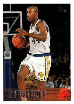 #6 Clifford Rozier - Golden State Warriors - 1996-97 Topps Basketball