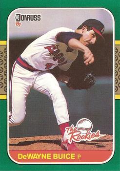 #6 - DeWayne Buice - California Angels - 1987 Donruss The Rookies Baseball