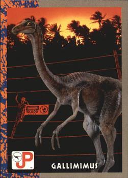 #6 Gallimimus - 1993 Topps Jurassic Park