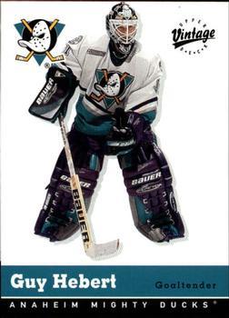#6 Guy Hebert - Anaheim Mighty Ducks - 2000-01 Upper Deck Vintage Hockey