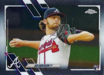 #6 Ian Anderson - Atlanta Braves - 2021 Topps Chrome Baseball