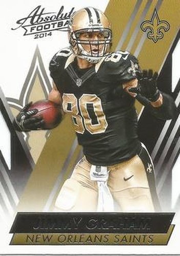 #6 Jimmy Graham - New Orleans Saints - 2014 Panini Absolute - Retail Football