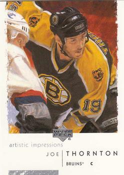 #6 Joe Thornton - Boston Bruins - 2002-03 UD Artistic Impressions Hockey