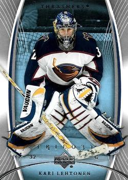#6 Kari Lehtonen - Atlanta Thrashers - 2007-08 Upper Deck Trilogy Hockey