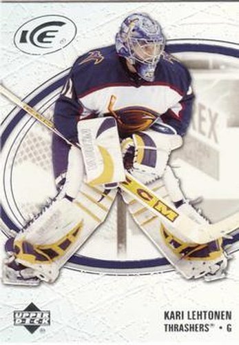#6 Kari Lehtonen - Atlanta Thrashers - 2005-06 Upper Deck Ice Hockey