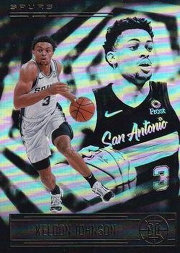 #6 Keldon Johnson - San Antonio Spurs - 2020-21 Panini Illusions Basketball