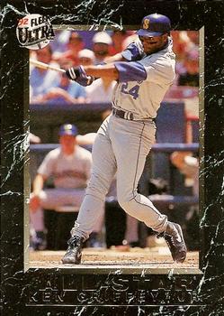 #6 Ken Griffey Jr. - Seattle Mariners - 1992 Ultra Baseball - All-Stars