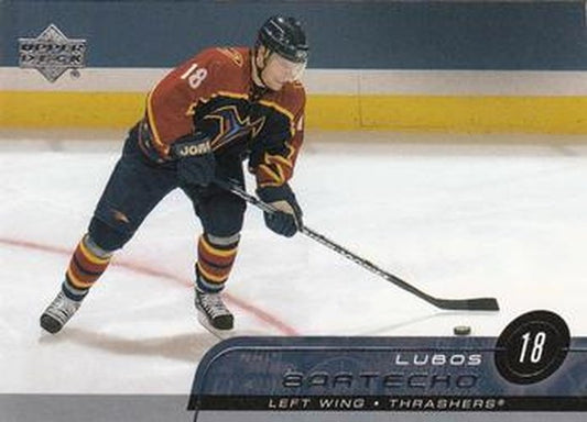 #6 Lubos Bartecko - Atlanta Thrashers - 2002-03 Upper Deck Hockey