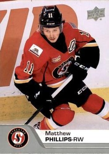 #6 Matthew Phillips - Stockton Heat - 2020-21 Upper Deck AHL Hockey