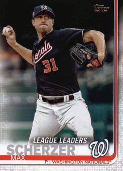 #6 Max Scherzer - Washington Nationals - 2019 Topps Baseball