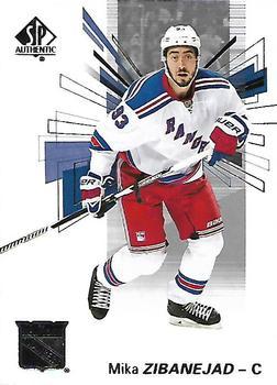 #6 Mika Zibanejad - New York Rangers - 2016-17 SP Authentic Hockey