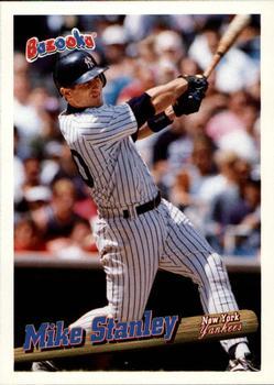 #6 Mike Stanley - New York Yankees - 1996 Bazooka Baseball