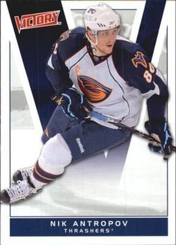 #6 Nik Antropov - Atlanta Thrashers - 2010-11 Upper Deck Victory Hockey