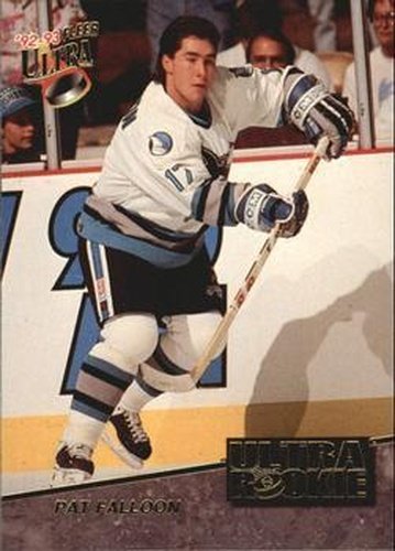 #6 Pat Falloon - San Jose Sharks - 1992-93 Ultra Rookies Hockey