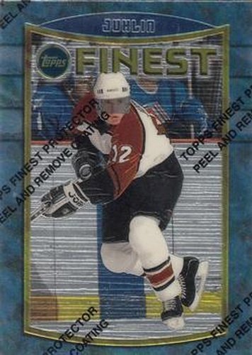 #6 Patrik Juhlin - Philadelphia Flyers - 1994-95 Finest Hockey