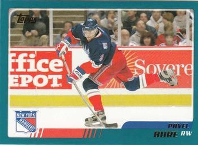 #6 Pavel Bure - New York Rangers - 2003-04 Topps Hockey