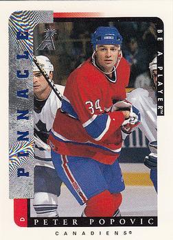 #6 Peter Popovic - Montreal Canadiens - 1996-97 Pinnacle Be a Player Hockey
