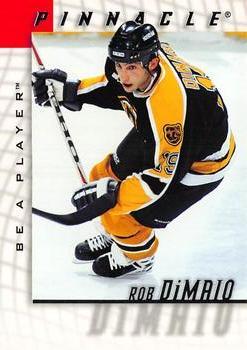 #6 Rob DiMaio - Boston Bruins - 1997-98 Pinnacle Be a Player Hockey