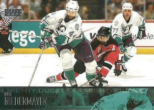 #6 Rob Niedermayer - Anaheim Mighty Ducks - 2003-04 Upper Deck Hockey