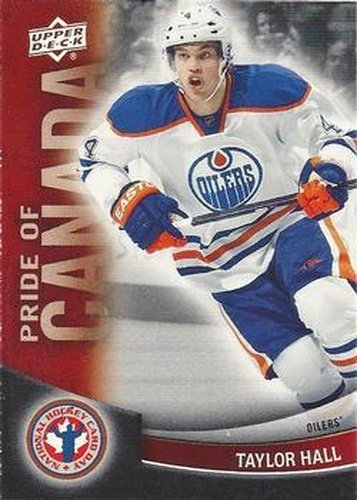 #6 Taylor Hall - Edmonton Oilers - 2012 Upper Deck National Hockey Card Day Canada Hockey