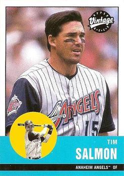 #6 Tim Salmon - Anaheim Angels - 2001 Upper Deck Vintage Baseball