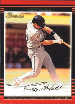 #6 Toby Hall - Tampa Bay Devil Rays - 2002 Bowman Baseball