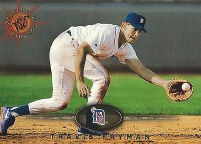 #6 Travis Fryman - Detroit Tigers - 1995 Stadium Club Baseball