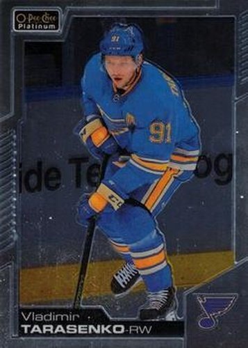 #6 Vladimir Tarasenko - St. Louis Blues - 2020-21 O-Pee-Chee Platinum Hockey