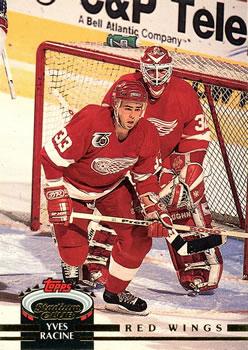 #6 Yves Racine - Detroit Red Wings - 1992-93 Stadium Club Hockey