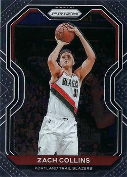 #6 Zach Collins - Portland Trail Blazers - 2020-21 Panini Prizm Basketball