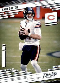 #6 Andy Dalton - Chicago Bears - 2021 Panini Prestige Football