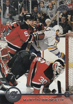#6 Martin Brodeur - New Jersey Devils - 1996-97 Leaf Hockey