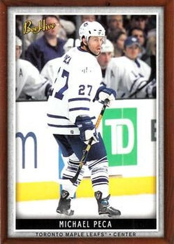 #6 Michael Peca - Toronto Maple Leafs - 2006-07 Upper Deck Beehive Hockey