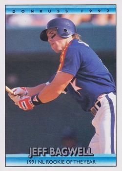 #BC6 Jeff Bagwell - Houston Astros - 1992 Donruss Baseball - Bonus Cards